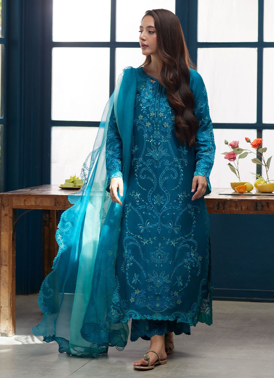 Farah Talib Aziz | Tara Luxe Eid 26 | Eliana - by Libasekhas UK - Registered Vendor of : Farah Talib Aziz - 100% Original Designer Dress