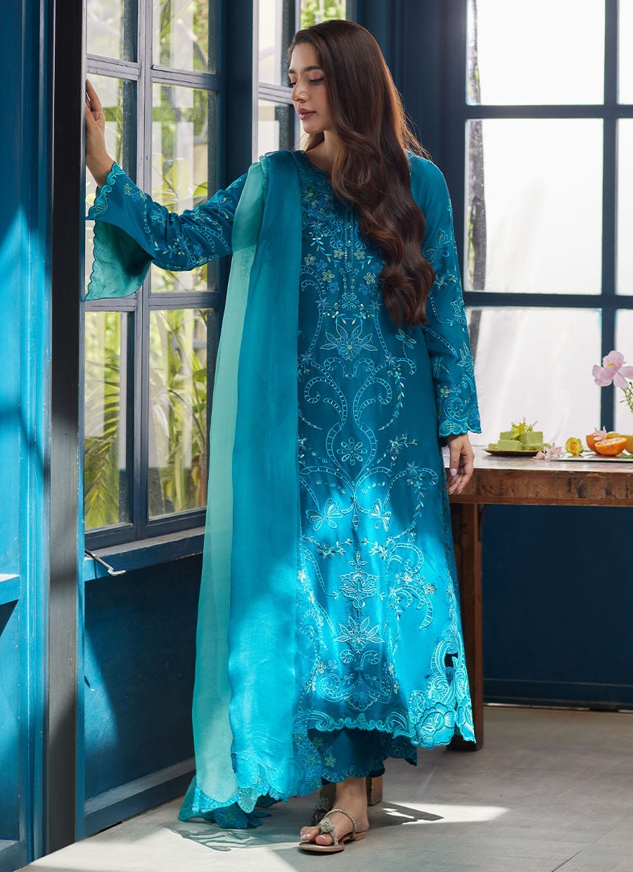Farah Talib Aziz | Tara Luxe Eid 26 | Eliana - by Libasekhas UK - Registered Vendor of : Farah Talib Aziz - 100% Original Designer Dress