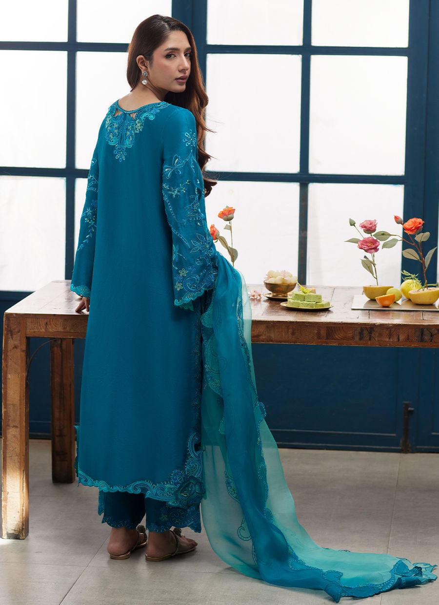 Farah Talib Aziz | Tara Luxe Eid 26 | Eliana - by Libasekhas UK - Registered Vendor of : Farah Talib Aziz - 100% Original Designer Dress
