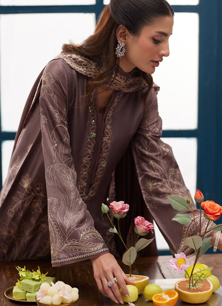 Farah Talib Aziz | Tara Luxe Eid 26 | Greta - by Libasekhas UK - Registered Vendor of : Farah Talib Aziz - 100% Original Designer Dress