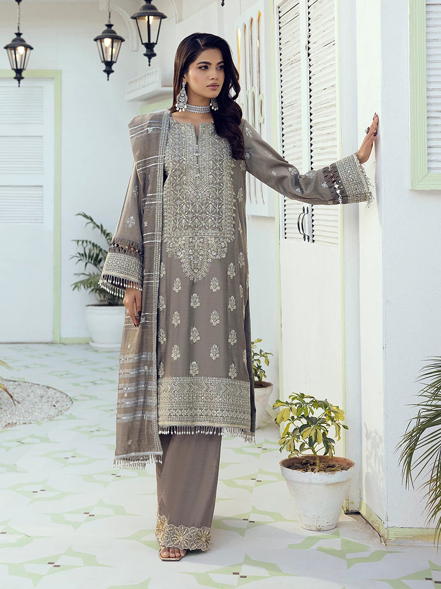 Salitex | Signature Festive Chiffon | SUNW6NO009UT - by - Libasekhas UK - Registered Vendor of : Salitex - 100% Original Designer Dresss