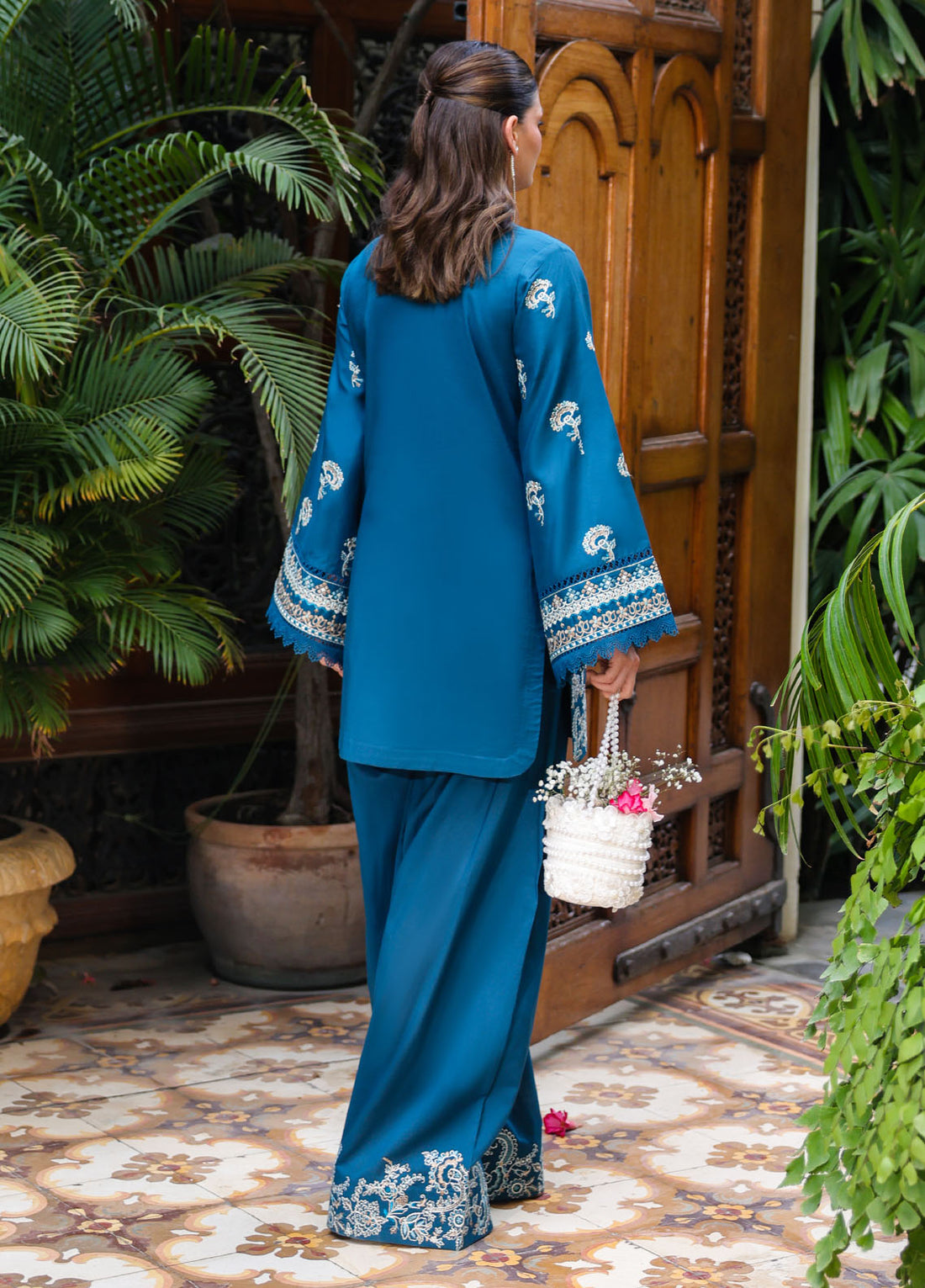 Sahane | Lovent Embroidered Pret 25 | ME23001 Euphoria - by - Libasekhas UK - Registered Vendor of : Sahane - 100% Original Designer Dresss