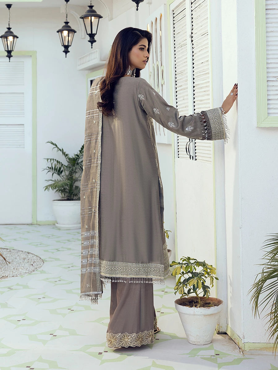 Salitex | Signature Festive Chiffon | SUNW6NO009UT - by - Libasekhas UK - Registered Vendor of : Salitex - 100% Original Designer Dresss