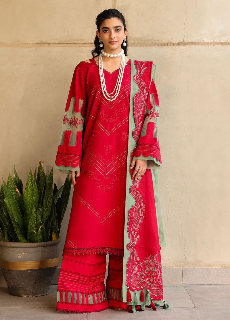 Sahane | In Laws in Lawn Eid Edit |  CT-21008 Risate - by - Libasekhas UK - Registered Vendor of : Sahane - 100% Original Designer Dresss