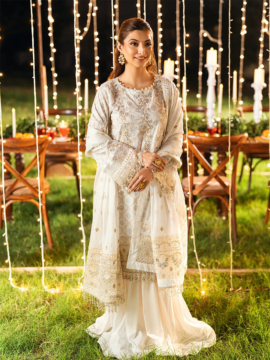 Salitex | Signature Festive Chiffon | UNS25WW005UT - by - Libasekhas UK - Registered Vendor of : Salitex - 100% Original Designer Dresss