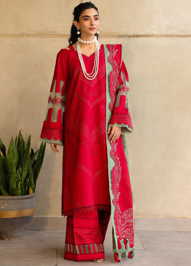 Sahane | In Laws in Lawn Eid Edit |  CT-21008 Risate - by - Libasekhas UK - Registered Vendor of : Sahane - 100% Original Designer Dresss
