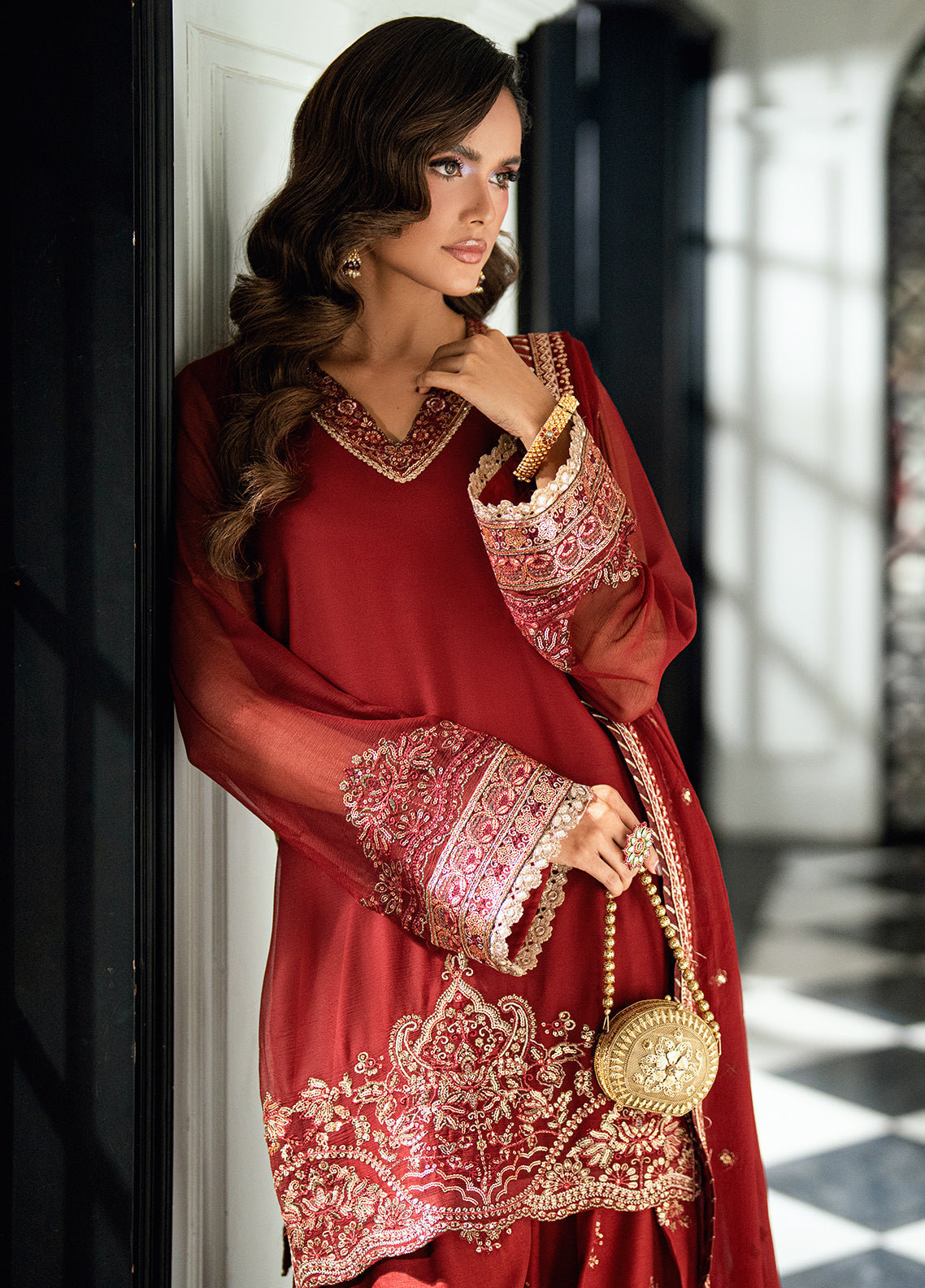 Sahane | Maison D'or Collection | CT 27009 Rue - by Libasekhas UK - Registered Vendor of : Sahane - 100% Original Designer Dress