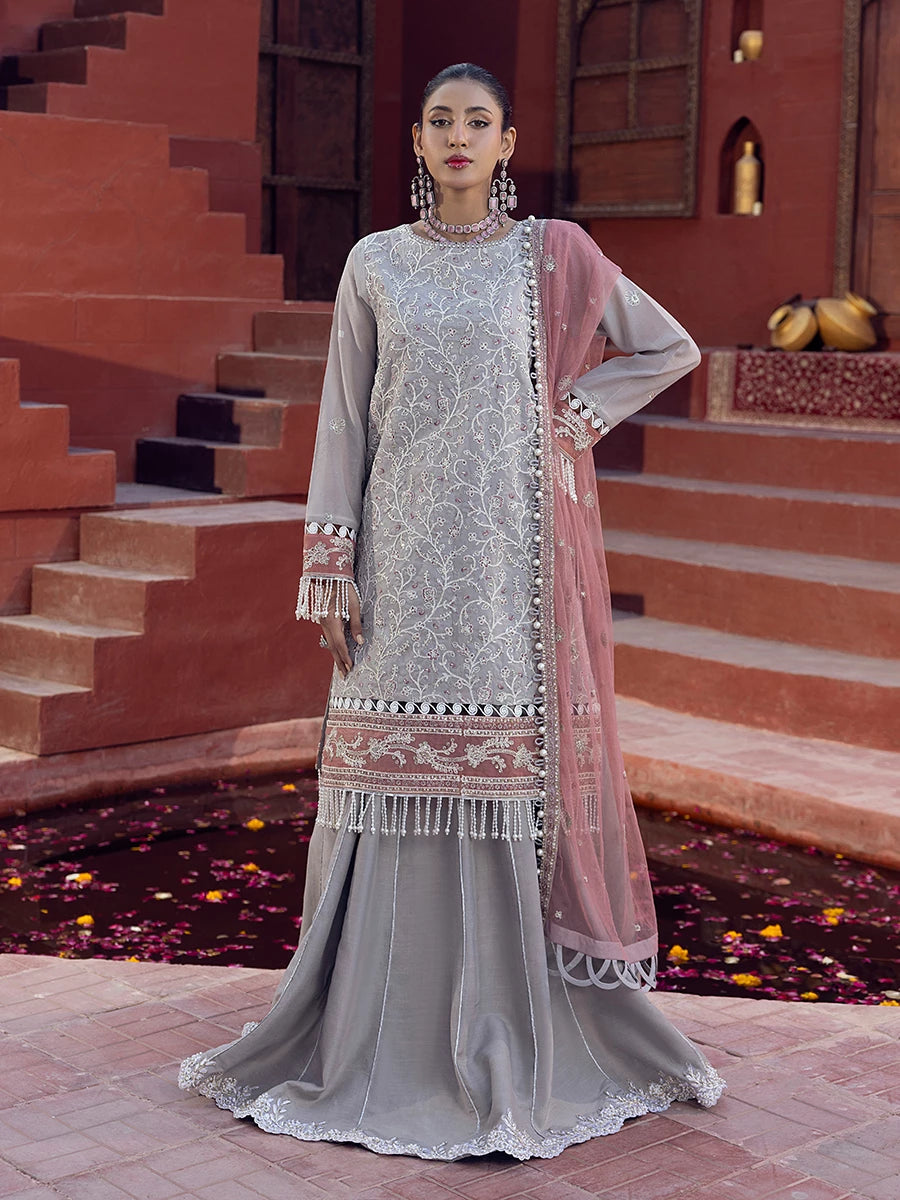 Salitex | Signature Festive Chiffon | SUNW6JI014UT - by - Libasekhas UK - Registered Vendor of : Salitex - 100% Original Designer Dresss