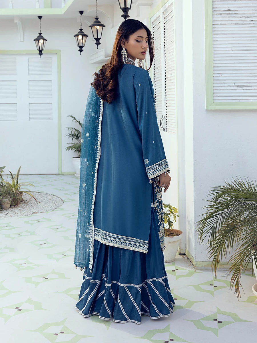 Salitex | Signature Festive Chiffon | SUNW6NO002UT - by - Libasekhas UK - Registered Vendor of : Salitex - 100% Original Designer Dresss