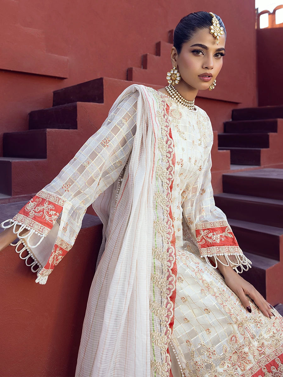 Salitex | Signature Festive Chiffon | SUNW6JI024UT - by - Libasekhas UK - Registered Vendor of : Salitex - 100% Original Designer Dresss