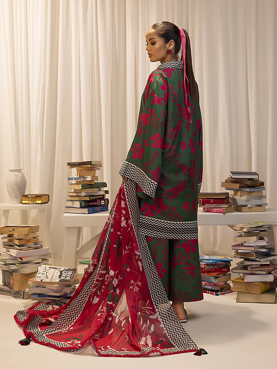 Salitex | Sibel Printed Lawn Silk | ST-01 - by - Libasekhas UK - Registered Vendor of : Salitex - 100% Original Designer Dresss