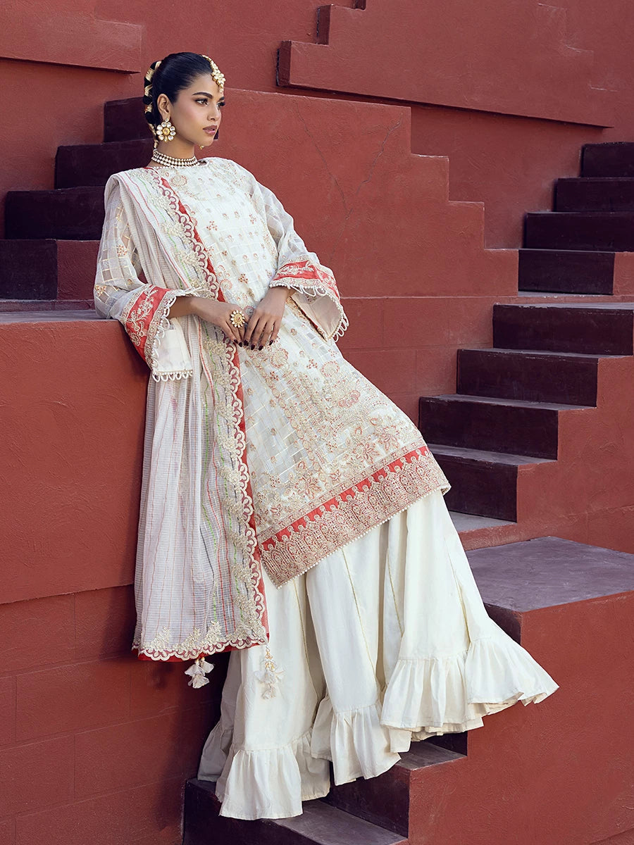 Salitex | Signature Festive Chiffon | SUNW6JI024UT - by - Libasekhas UK - Registered Vendor of : Salitex - 100% Original Designer Dresss