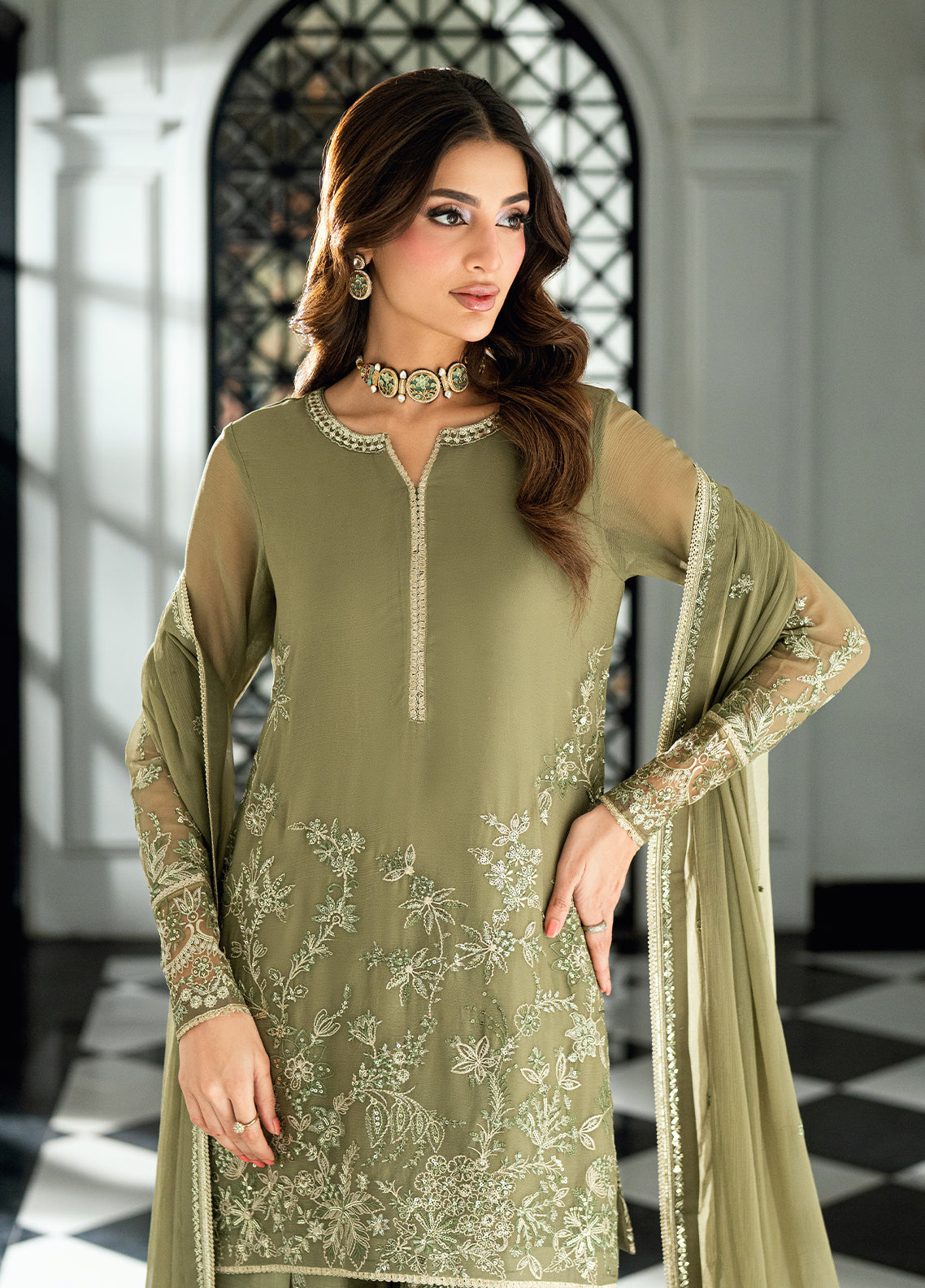 Sahane | Maison D'or Collection | CT 27003 Chelye - by Libasekhas UK - Registered Vendor of : Sahane - 100% Original Designer Dress