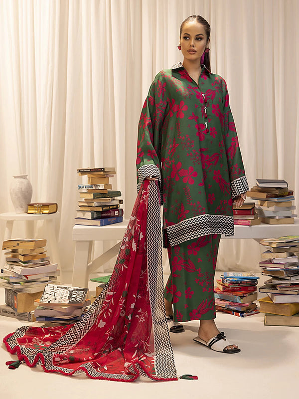 Salitex | Sibel Printed Lawn Silk | ST-01 - by - Libasekhas UK - Registered Vendor of : Salitex - 100% Original Designer Dresss