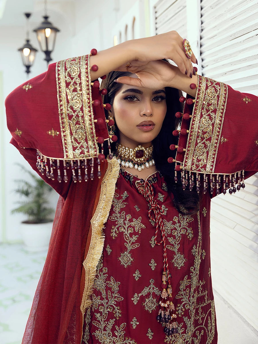 Salitex | Signature Festive Chiffon | SUNW6NO008UT - by - Libasekhas UK - Registered Vendor of : Salitex - 100% Original Designer Dresss