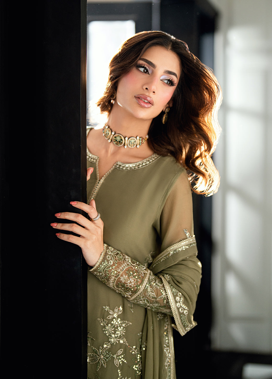 Sahane | Maison D'or Collection | CT 27003 Chelye - by Libasekhas UK - Registered Vendor of : Sahane - 100% Original Designer Dress