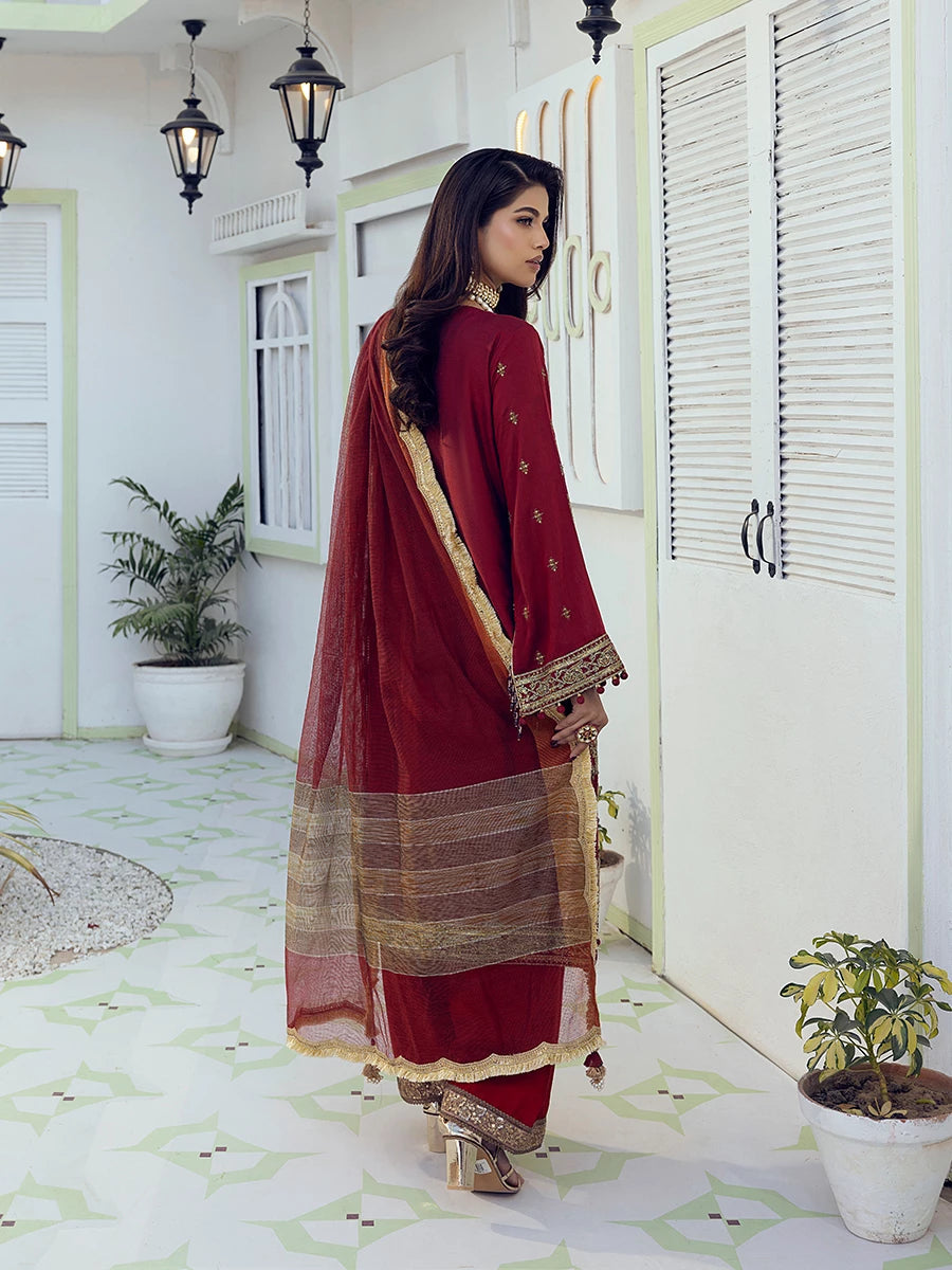 Salitex | Signature Festive Chiffon | SUNW6NO008UT - by - Libasekhas UK - Registered Vendor of : Salitex - 100% Original Designer Dresss