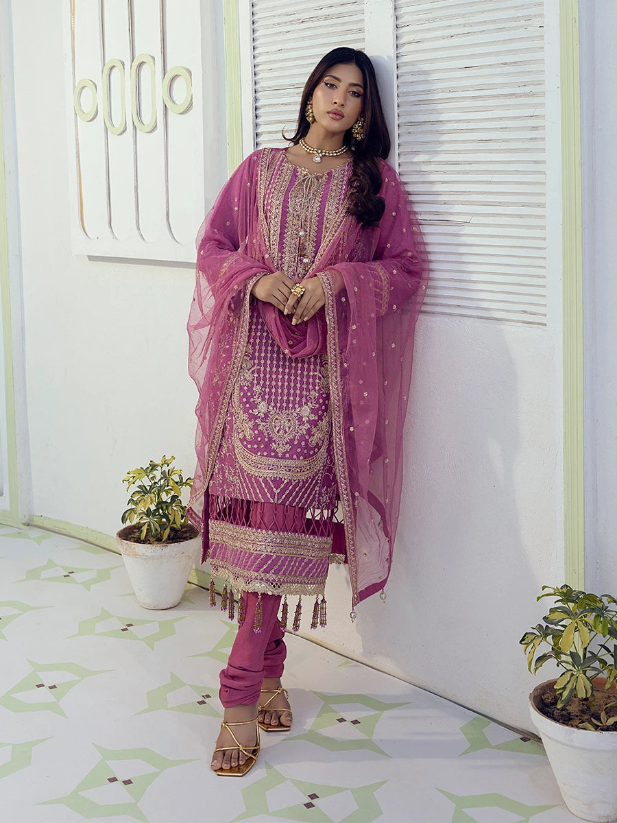 Salitex | Signature Festive Chiffon | SUNW6NO004UT - by - Libasekhas UK - Registered Vendor of : Salitex - 100% Original Designer Dresss
