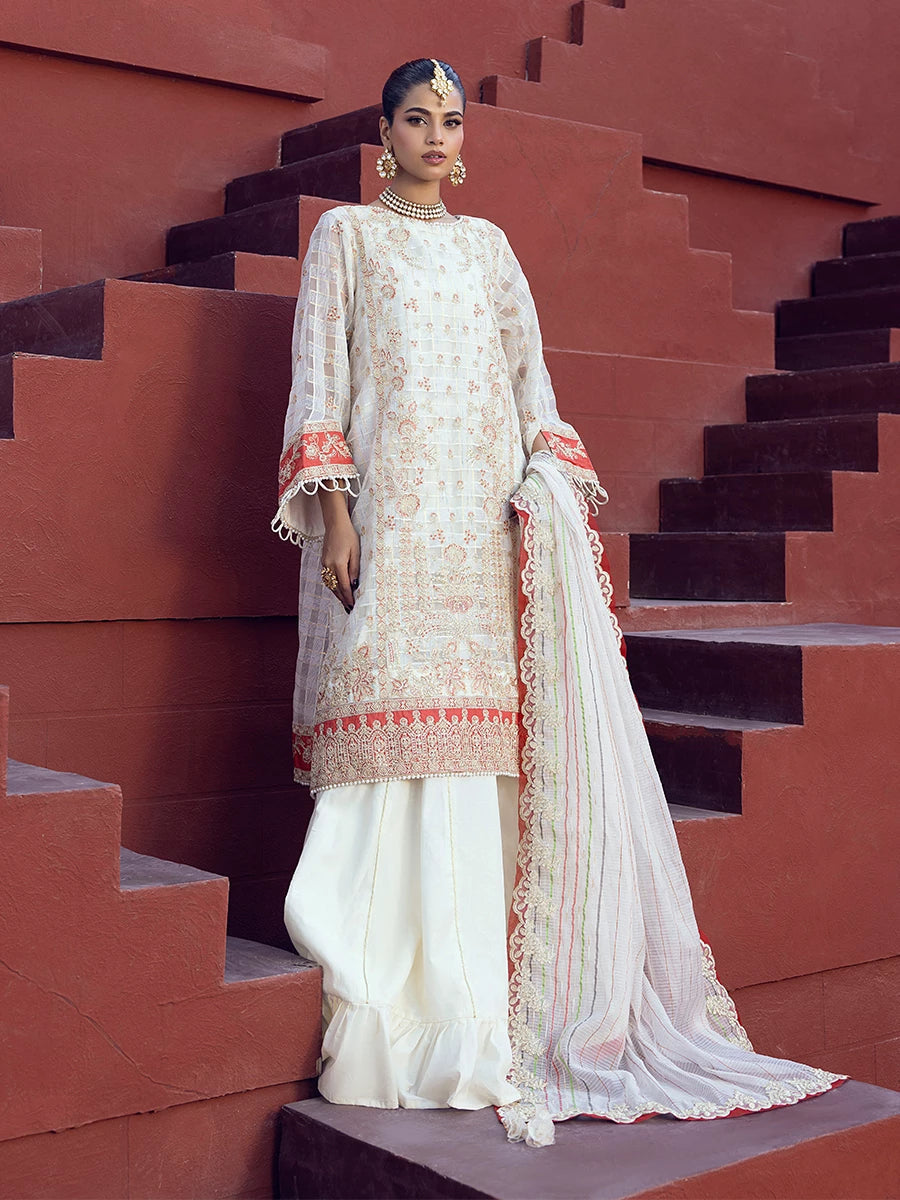 Salitex | Signature Festive Chiffon | SUNW6JI024UT - by - Libasekhas UK - Registered Vendor of : Salitex - 100% Original Designer Dresss