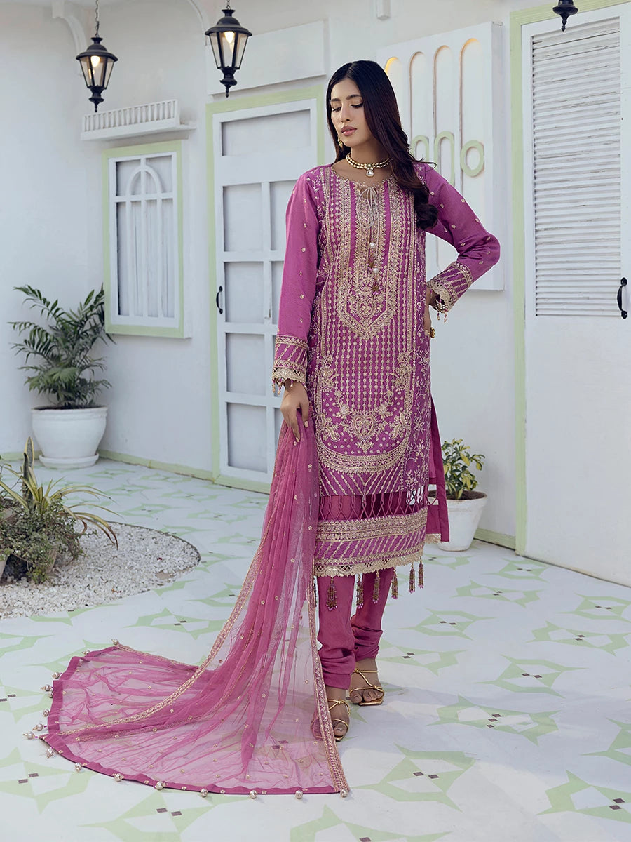 Salitex | Signature Festive Chiffon | SUNW6NO004UT - by - Libasekhas UK - Registered Vendor of : Salitex - 100% Original Designer Dresss