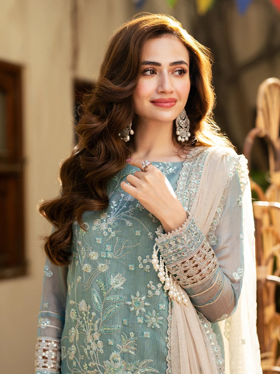 Salitex | Signature Festive Chiffon | SUNW6JI043UT - by - Libasekhas UK - Registered Vendor of : Salitex - 100% Original Designer Dresss
