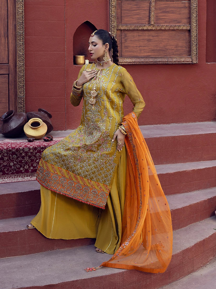 Salitex | Signature Festive Chiffon | SUNW6JI023UT - by - Libasekhas UK - Registered Vendor of : Salitex - 100% Original Designer Dresss