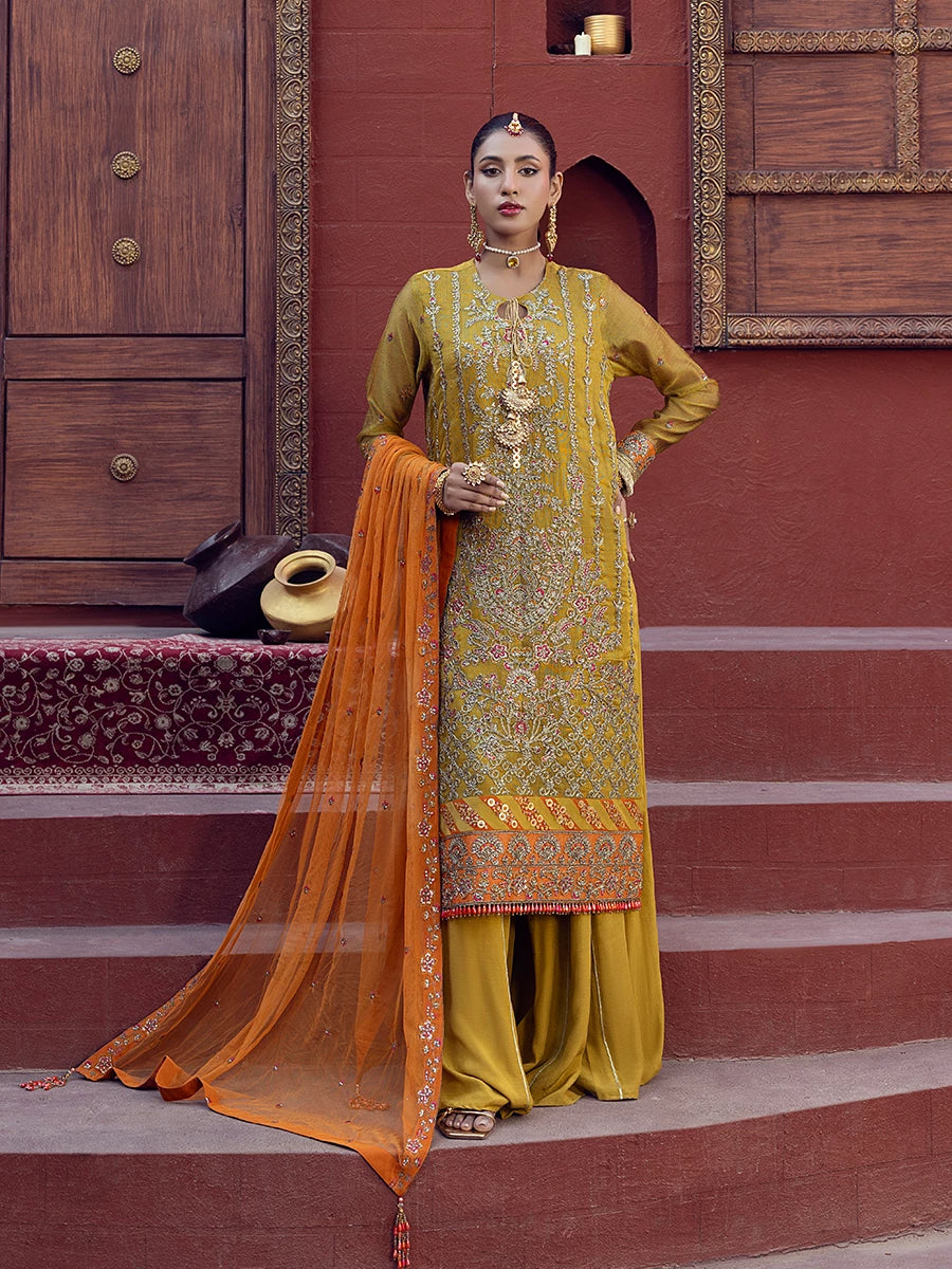 Salitex | Signature Festive Chiffon | SUNW6JI023UT - by - Libasekhas UK - Registered Vendor of : Salitex - 100% Original Designer Dresss