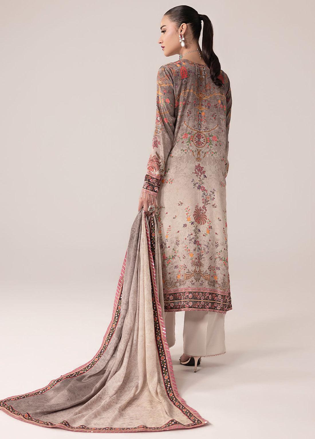 Sahane | Suay Silk Handwork Edit | CT-15008 CLARA - SUAY - by - Libasekhas UK - Registered Vendor of : Sahane - 100% Original Designer Dresss