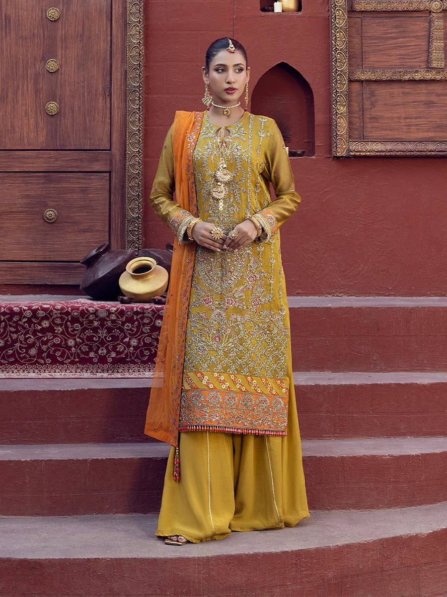 Salitex | Signature Festive Chiffon | SUNW6JI023UT - by - Libasekhas UK - Registered Vendor of : Salitex - 100% Original Designer Dresss