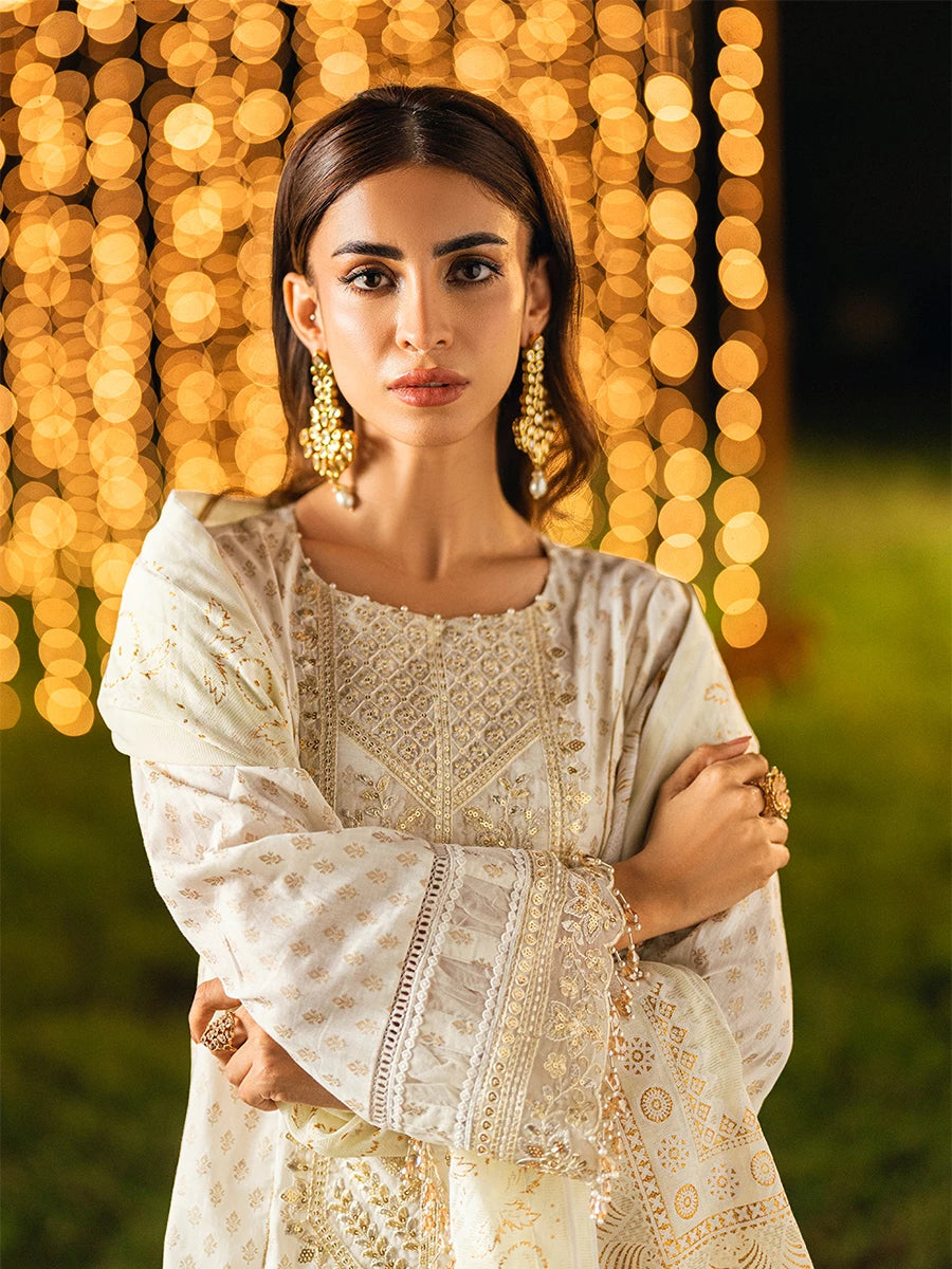 Salitex | Signature Festive Chiffon | UNS25WW007UT - by - Libasekhas UK - Registered Vendor of : Salitex - 100% Original Designer Dresss