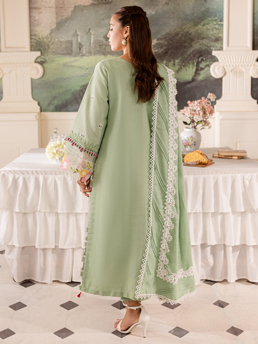 Parishay | Mira Winter | MW-02 | 3 PC Khaddar - by - Libasekhas UK - Registered Vendor of : Parishay - 100% Original Designer Dresss