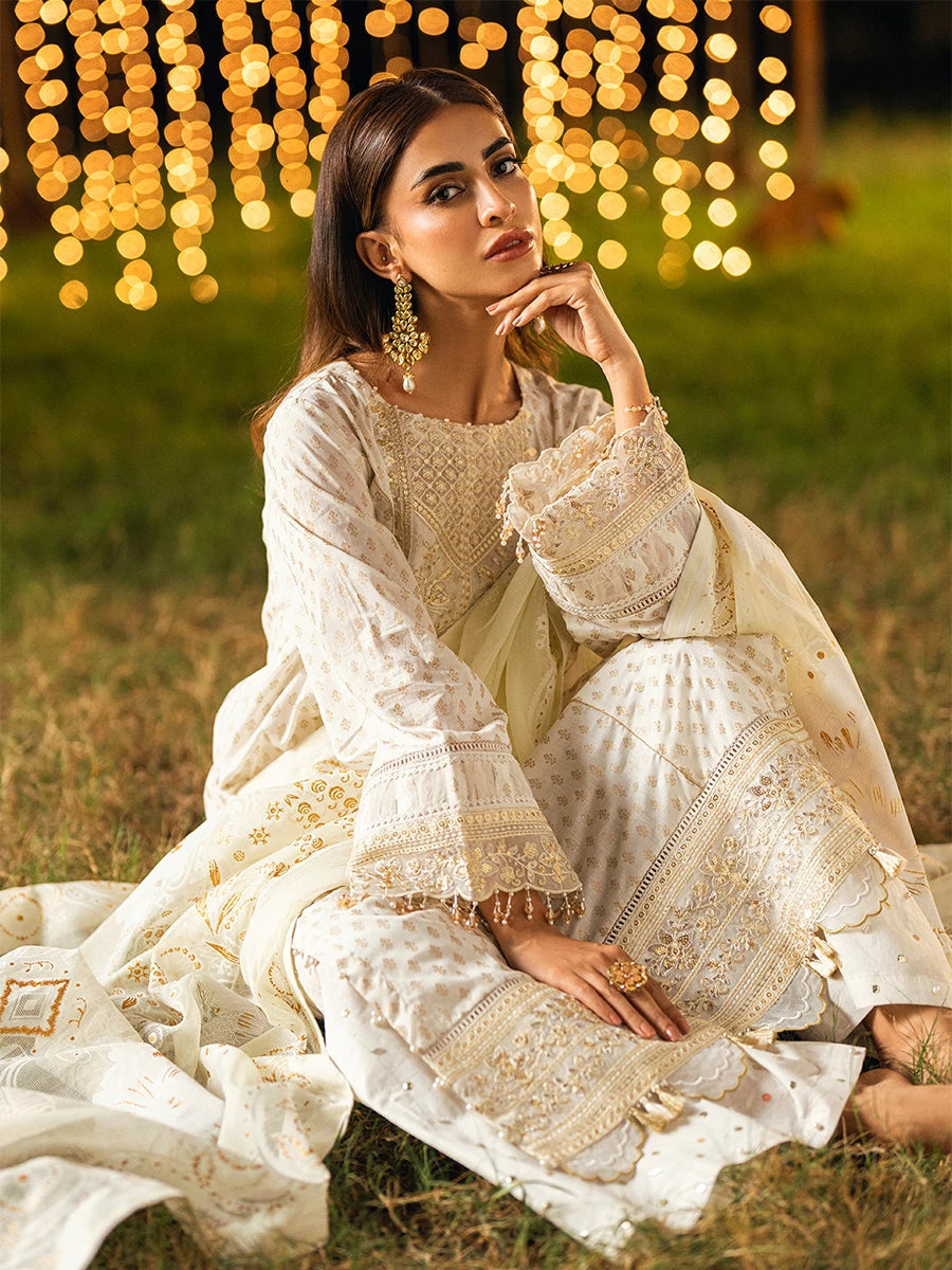 Salitex | Signature Festive Chiffon | UNS25WW007UT - by - Libasekhas UK - Registered Vendor of : Salitex - 100% Original Designer Dresss