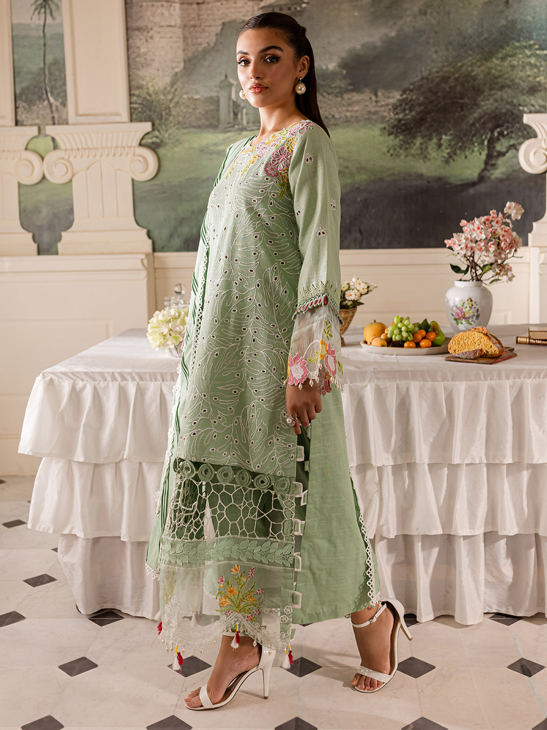 Parishay | Mira Winter | MW-02 | 3 PC Khaddar - by - Libasekhas UK - Registered Vendor of : Parishay - 100% Original Designer Dresss