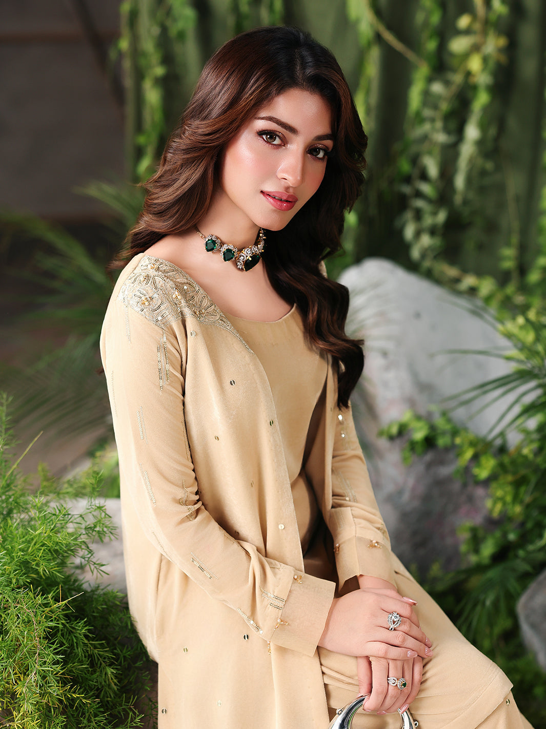 Ain | Twilight The Velvet Edit | AN-185 - by Libasekhas UK - Registered Vendor of : Ain - 100% Original Designer Dress