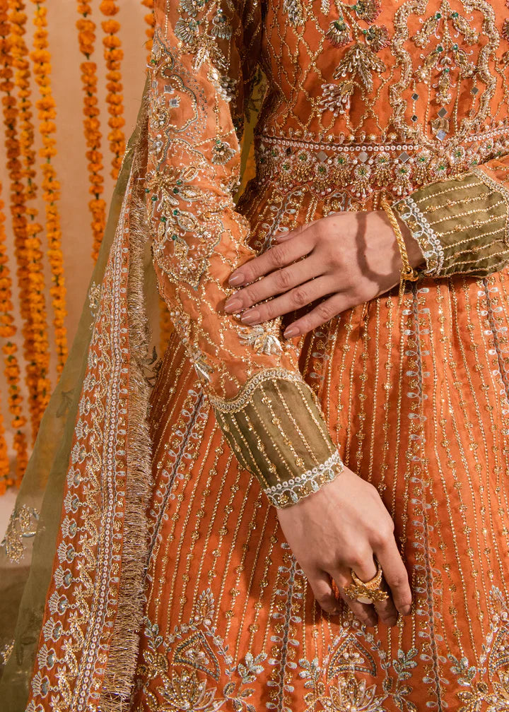 Maria Osama Khan | Sajni Wedding Festive | Anchal - by - Libasekhas UK - Registered Vendor of : Maria Osama Khan - 100% Original Designer Dresss