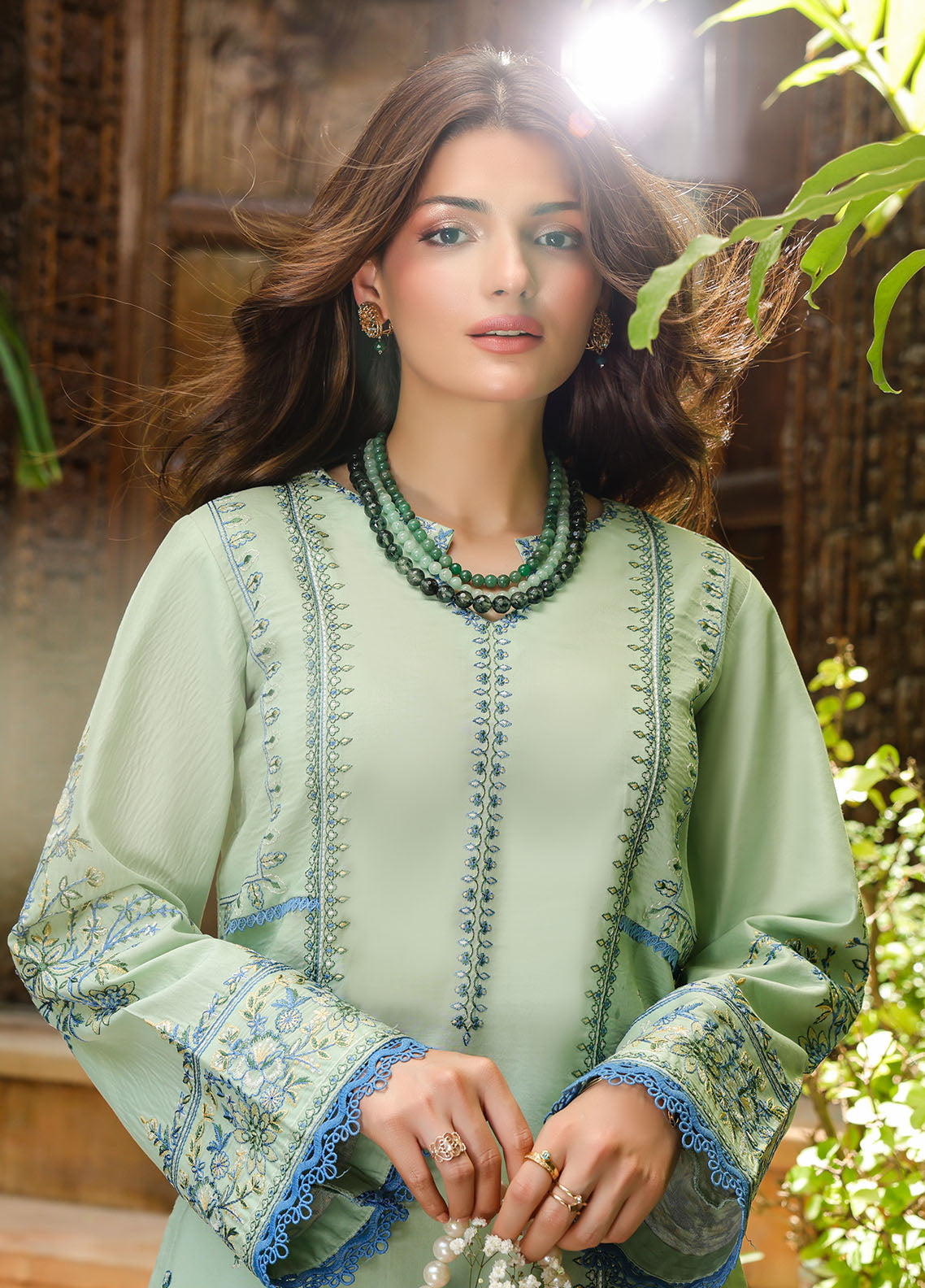 Sahane | Lovent Embroidered Pret 25 | ME23003 Zoe - by - Libasekhas UK - Registered Vendor of : Sahane - 100% Original Designer Dresss