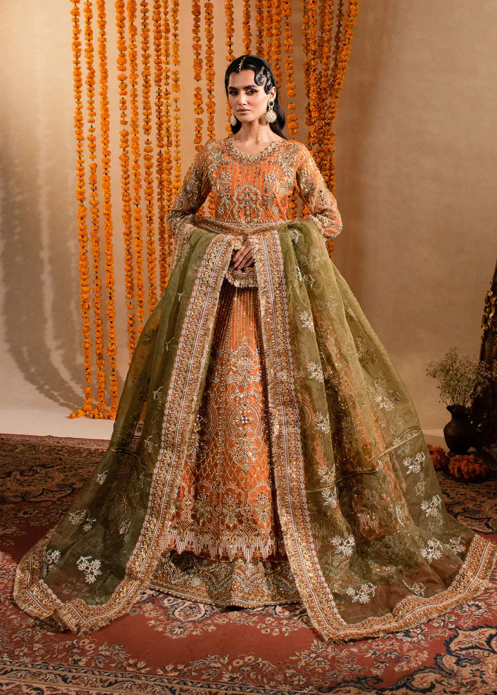 Maria Osama Khan | Sajni Wedding Festive | Anchal - by - Libasekhas UK - Registered Vendor of : Maria Osama Khan - 100% Original Designer Dresss