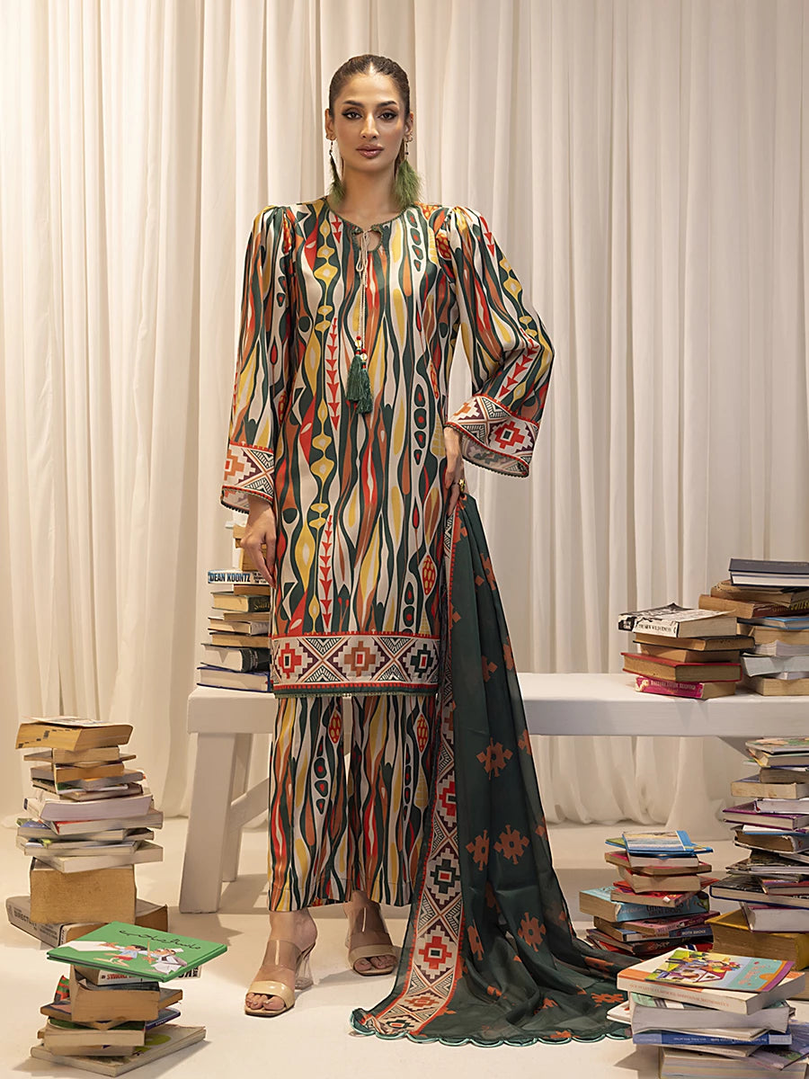 Salitex | Sibel Printed Lawn Silk | ST-05 - by - Libasekhas UK - Registered Vendor of : Salitex - 100% Original Designer Dresss