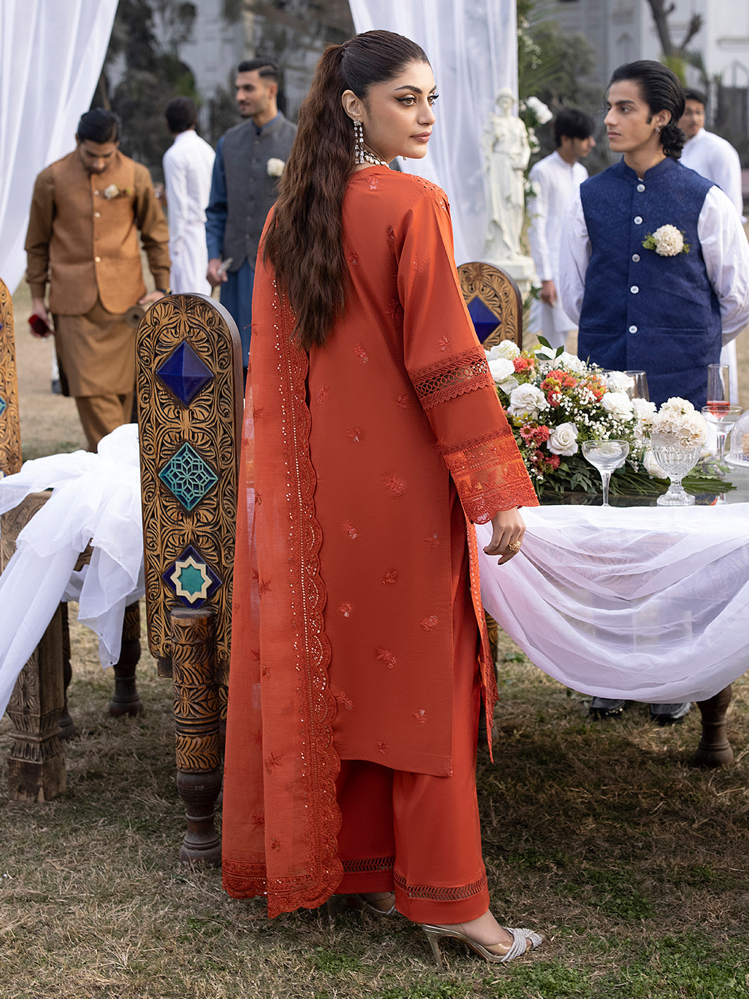 Mahnur | Mahrukh Luxury Lawn 24 | IRIS - by - Libasekhas UK - Registered Vendor of : Mahnur - 100% Original Designer Dresss