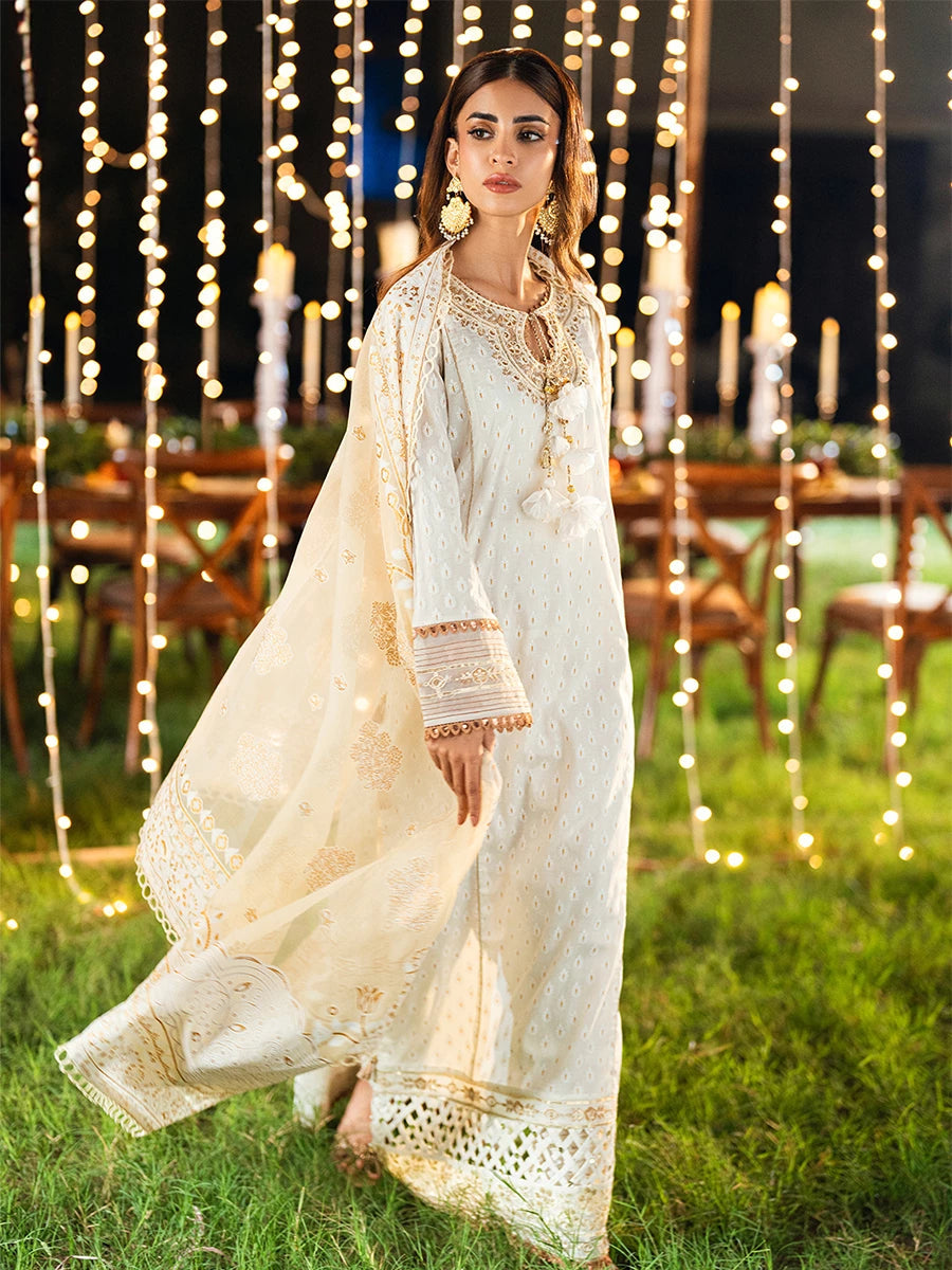 Salitex | Signature Festive Chiffon | UNS25WW008UT - by - Libasekhas UK - Registered Vendor of : Salitex - 100% Original Designer Dresss
