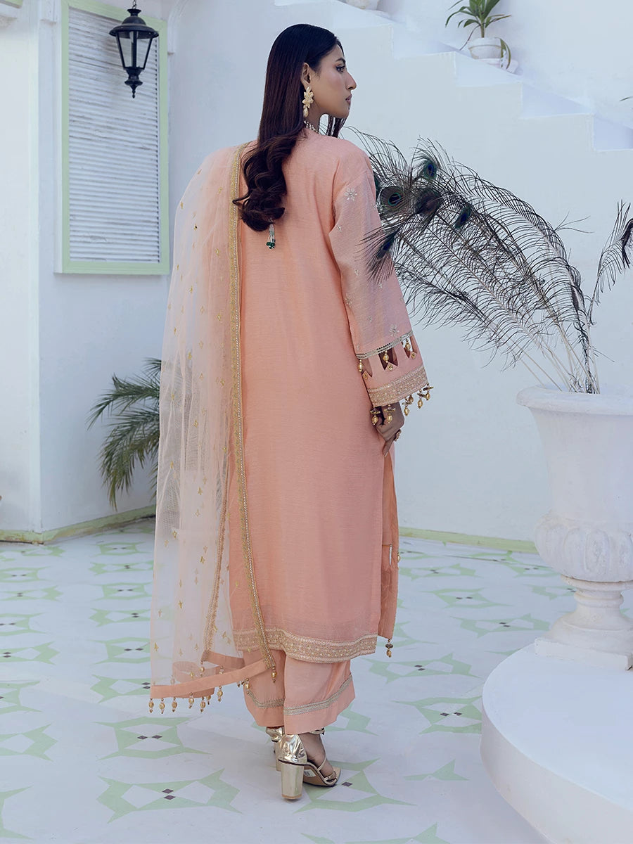 Salitex | Signature Festive Chiffon | SUNW6NO007UT - by - Libasekhas UK - Registered Vendor of : Salitex - 100% Original Designer Dresss