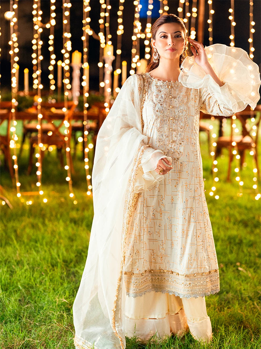 Salitex | Signature Festive Chiffon | UNS25WW009UT - by - Libasekhas UK - Registered Vendor of : Salitex - 100% Original Designer Dresss