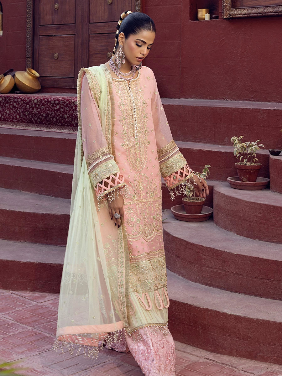 Salitex | Signature Festive Chiffon | SUNW6JI016UT - by - Libasekhas UK - Registered Vendor of : Salitex - 100% Original Designer Dresss
