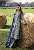 Asim Jofa | Luxury Lawn 25 | AJELL-14 - by - Libasekhas UK - Registered Vendor of : Asim Jofa - 100% Original Designer Dresss