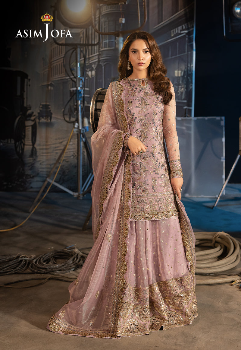 Asim Jofa | Luxury Festive Rejoice | AJLFF-18 - by - Libasekhas UK - Registered Vendor of : Asim Jofa - 100% Original Designer Dresss