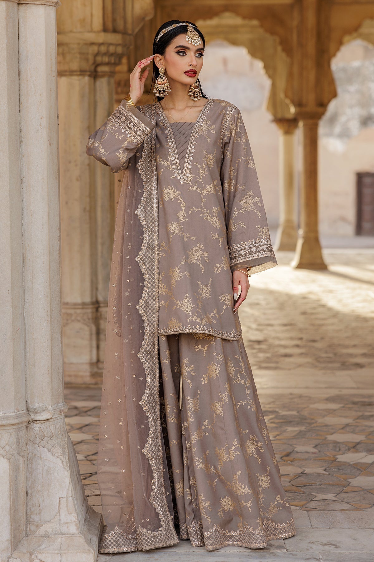 Charizma | Festive Pret | CMA-5-043 - by - Libasekhas UK - Registered Vendor of : Charizma - 100% Original Designer Dresss