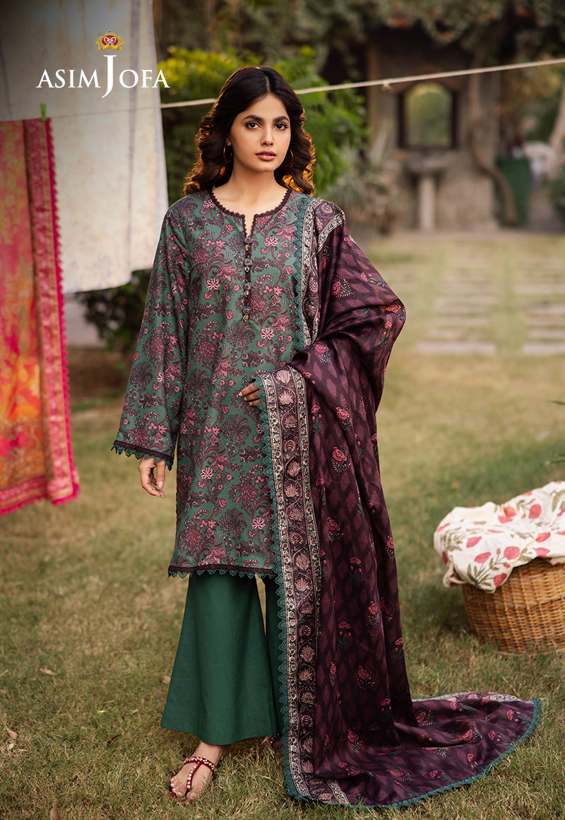 Asim Jofa | Prints Drop 2 | AJUBJ-32 - by - Libasekhas UK - Registered Vendor of : Asim Jofa - 100% Original Designer Dresss