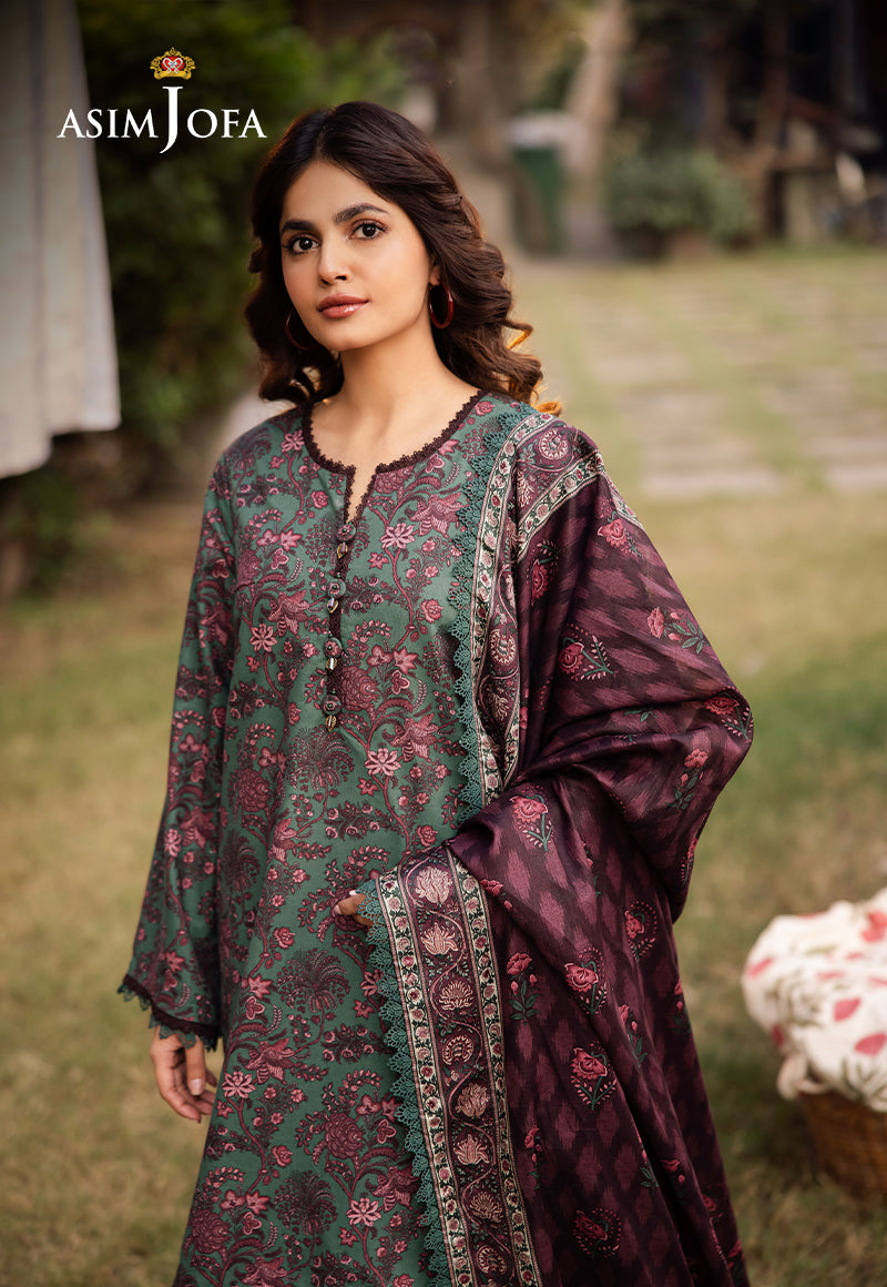 Asim Jofa | Prints Drop 2 | AJUBJ-32 - by - Libasekhas UK - Registered Vendor of : Asim Jofa - 100% Original Designer Dresss