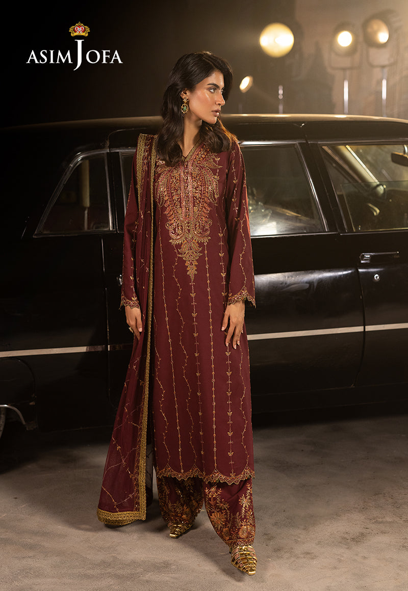 Asim Jofa | Luxury Festive Rejoice | AJLFF-04 - by - Libasekhas UK - Registered Vendor of : Asim Jofa - 100% Original Designer Dresss