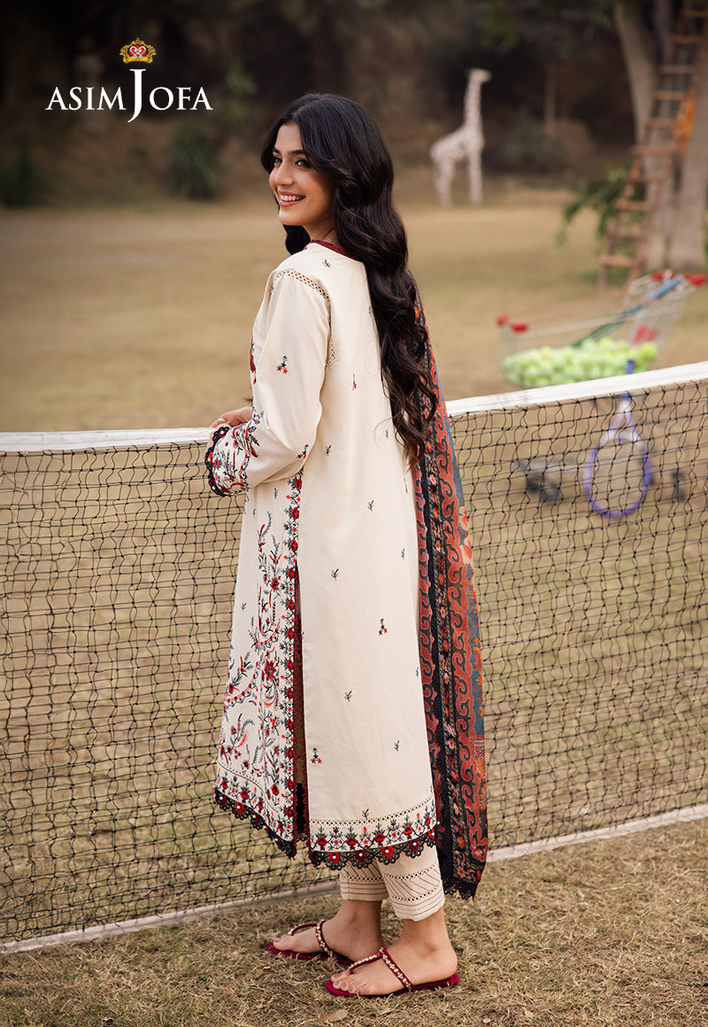 Asim Jofa | Prints Drop 2 | AJUBJ-14 - by - Libasekhas UK - Registered Vendor of : Asim Jofa - 100% Original Designer Dresss